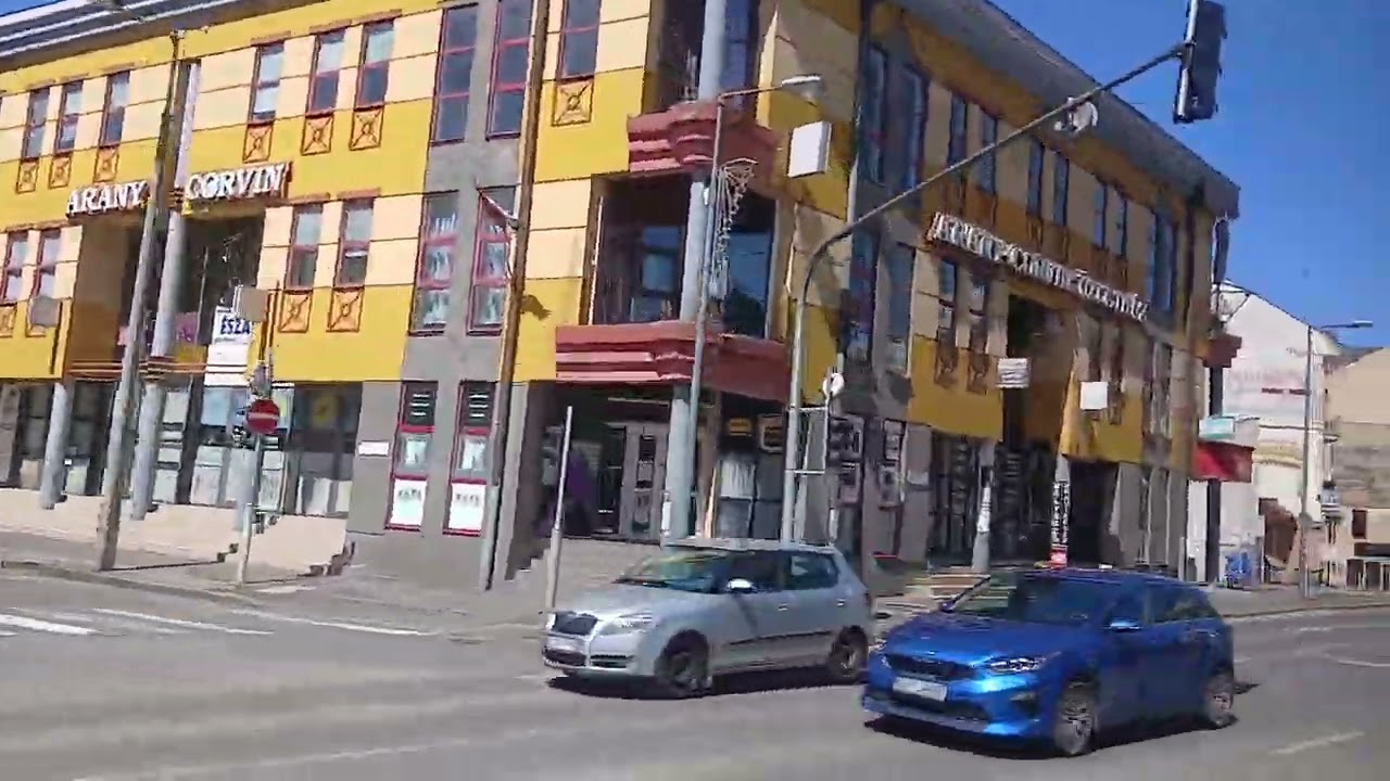 Utazás 20-as vonalon Man cng csuklós 1653-as busz 1.rész.