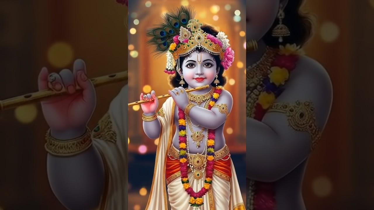 #krishna # bhajan # bhakti song #minivilog # youtube videos # krishna radha 🙏🙏🙏🌸🌼🌼🌼