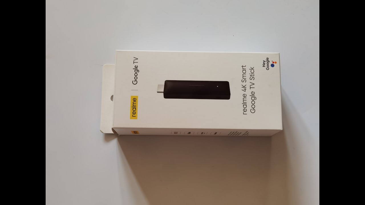 realme 4K smart Google TV Stick (RMV2105) - unboxing