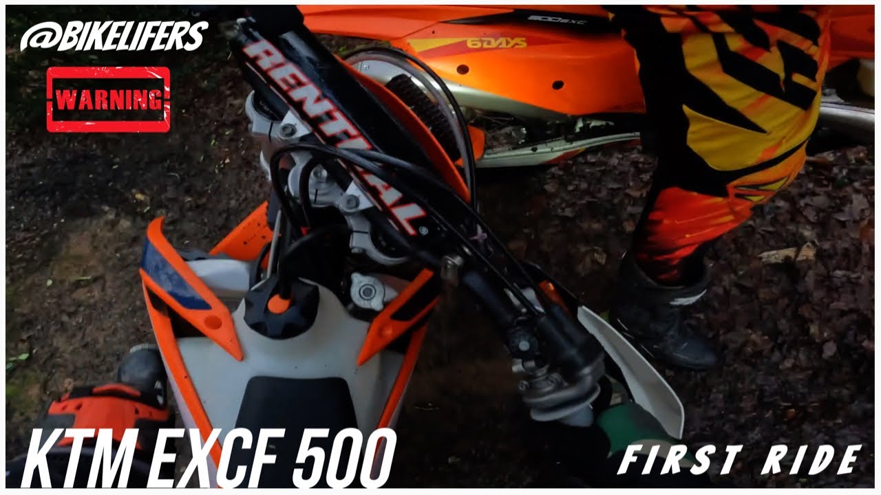 KTM EXCF 500 First Ride