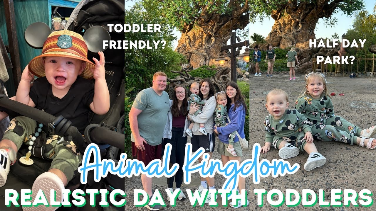 Animal Kingdom VLOG | Rope Drop to Close with Toddlers | March 2025