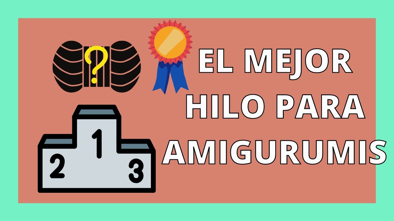 ❓DESCUBRE qué tipo de HILO se usa para AMIGURUMI