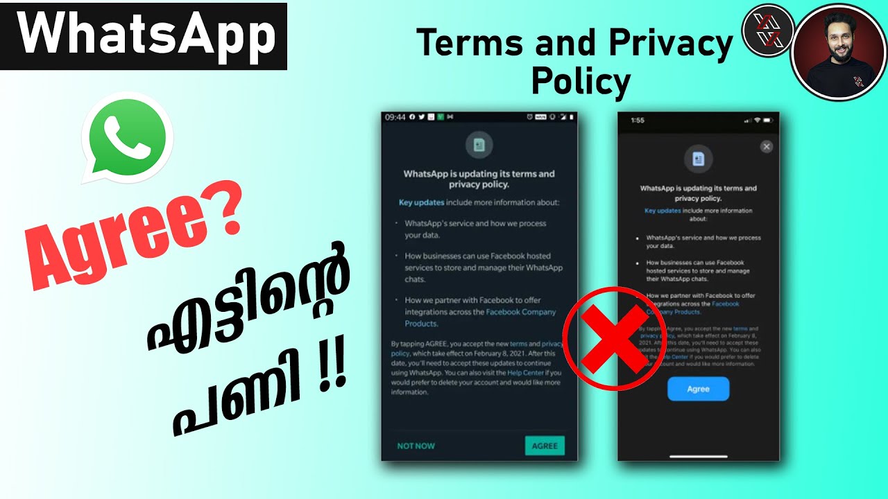 DON'T Click I AGREE in WhatsApp Terms and Conditions Before Watching this Video | Malayalam