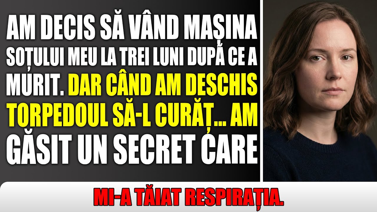 Am vândut mașina răposatului soț - când am deschis torpedoul, adevărul m-a înghețat pe loc...