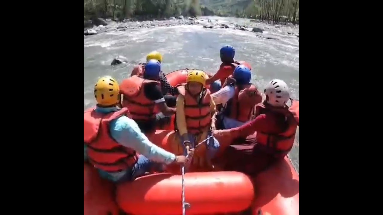 River rafting করতে খুব ভয় লাগছে / মনে হচ্ছে জীবন শেষ 🥲
