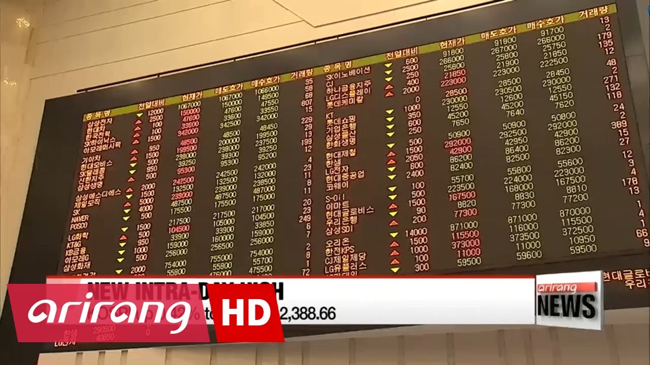 Korean stocks touch intra-day all-time high on tech rally