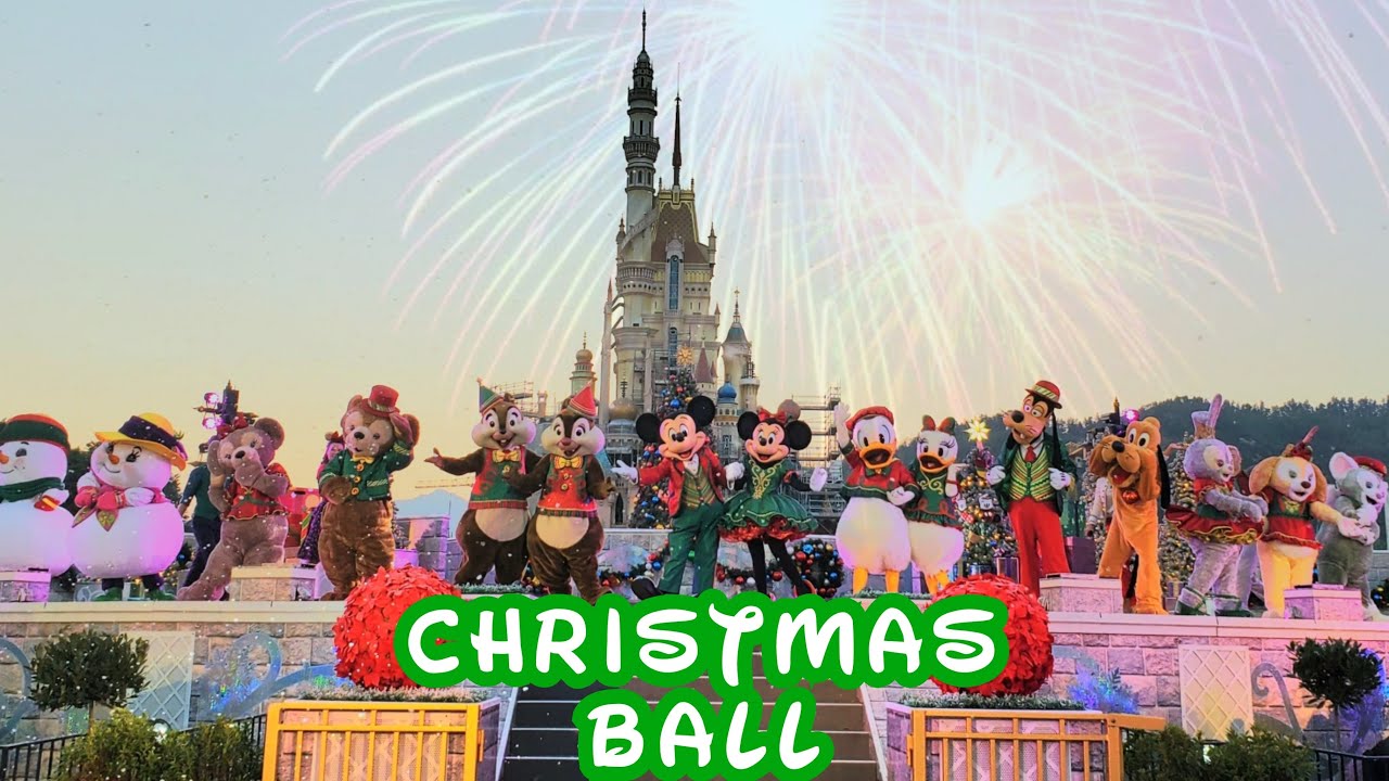 新城堡冬日派對!香港迪士尼樂園聖誕舞會|米奇與好友聖誕舞會Hong Kong Disney Christmas Ball☆Castle of Magical Dreams奇妙夢想城堡|打卡熱點|聖誕歌