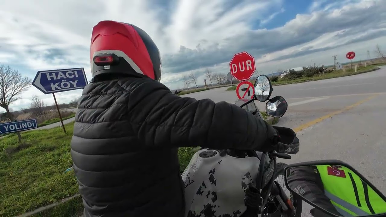 Bugün Gezi Dönüşü Motosiklet Kazasına Denk Geldik Çok Büyük Geçmiş Olsun Rabbim Acil Şifalar Versin