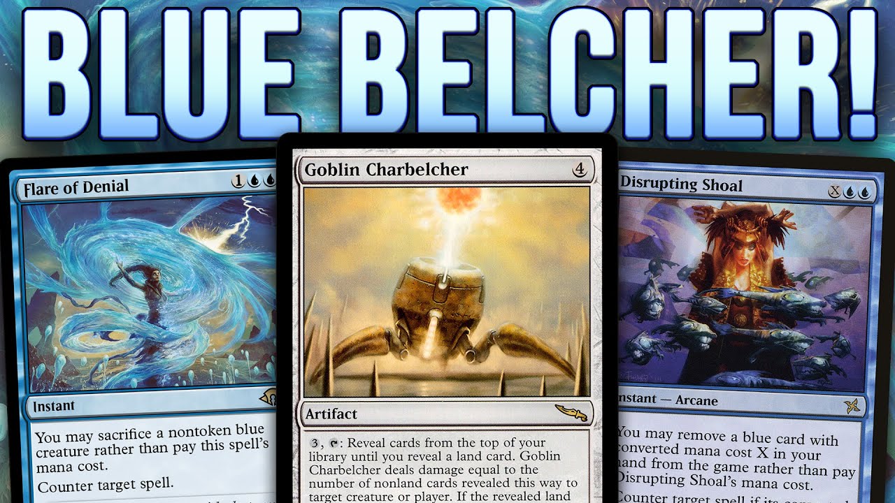 LOOK MA! NO LANDS! Mono-Blue Goblin Charbelcher Combo &mdash; Modern MTG | Magic: The Gathering