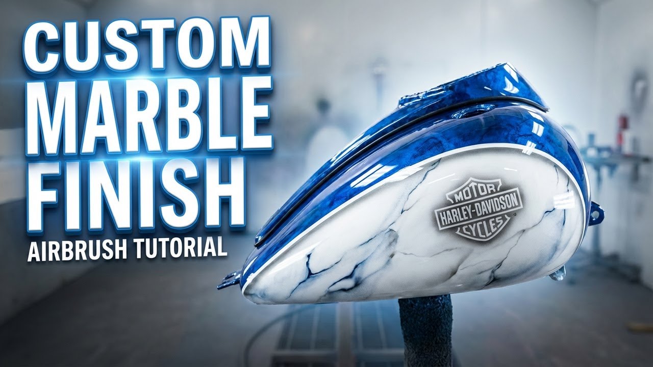 Marble bagger paint job!