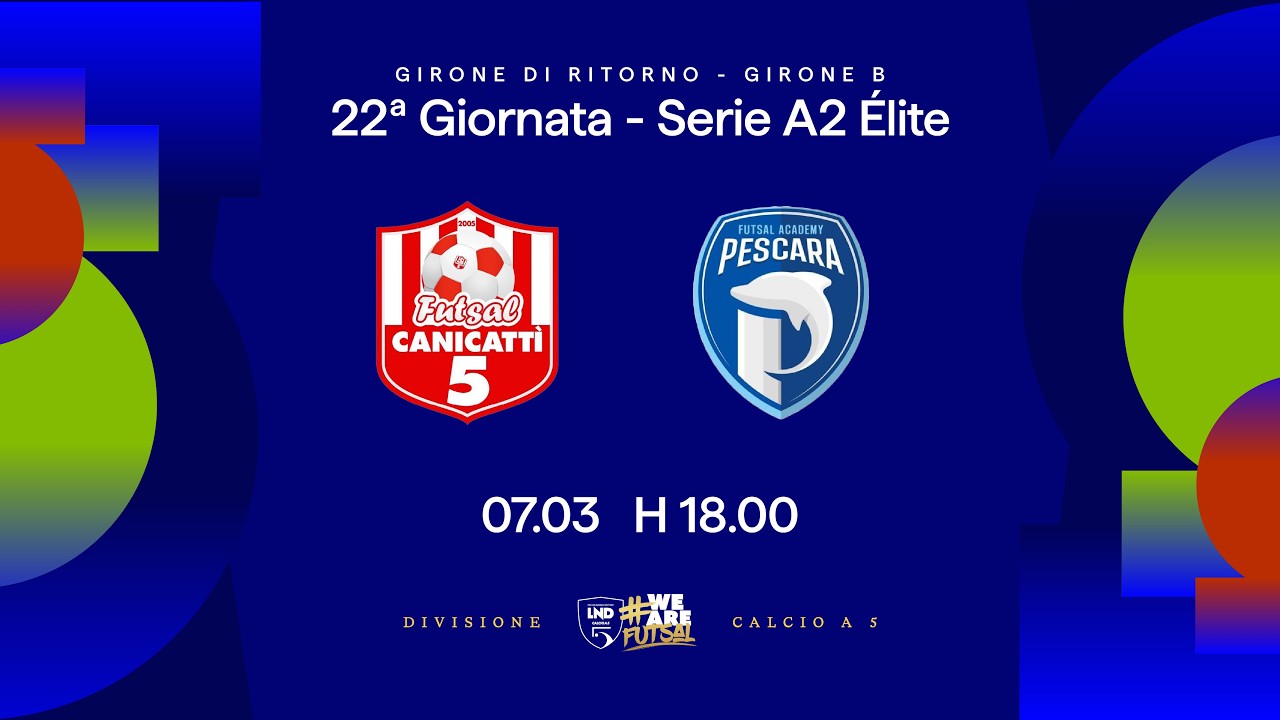 Atletico Canicattì-Academy Pescara | 22ª giornata | Serie A2 Élite 2025/2026 - Girone B
