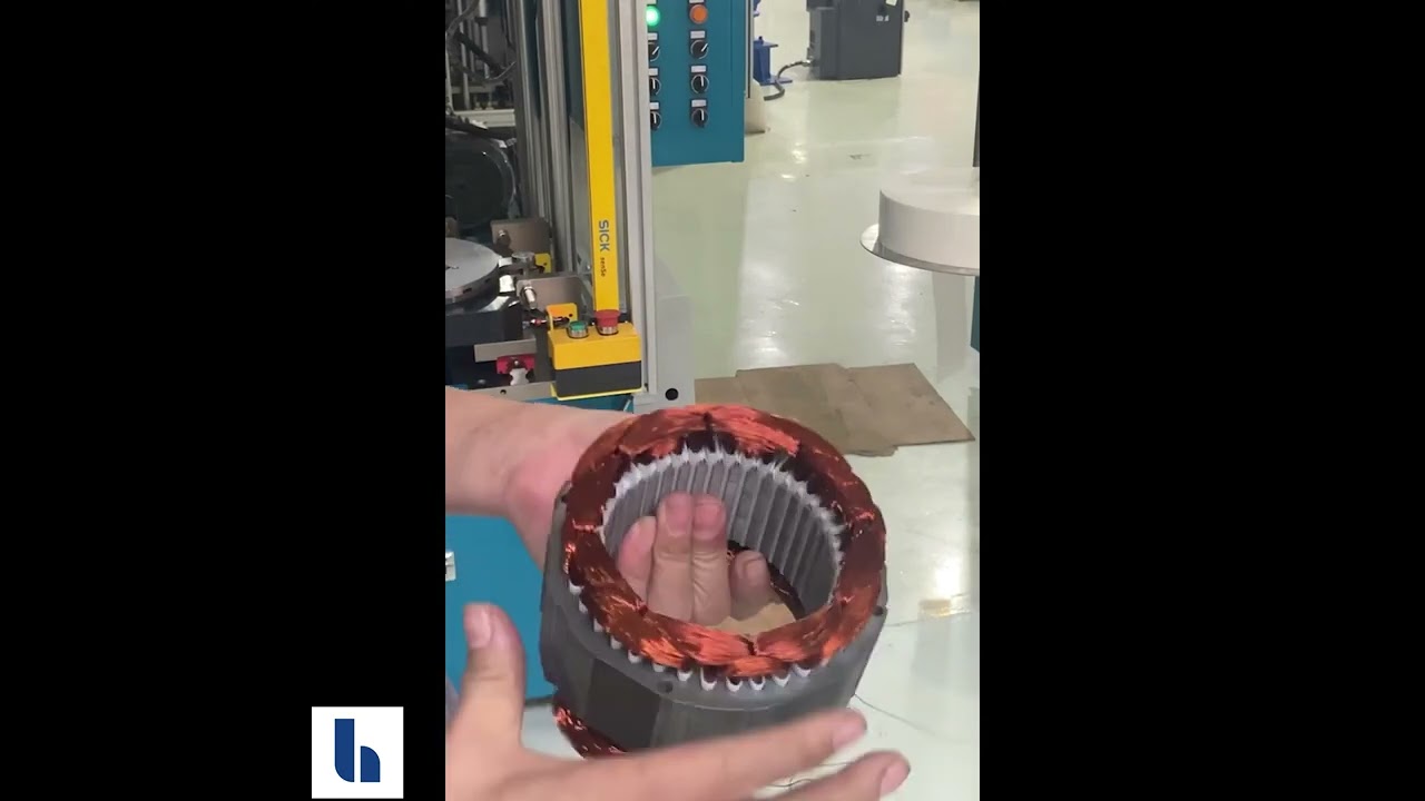 The stator coil forming machine