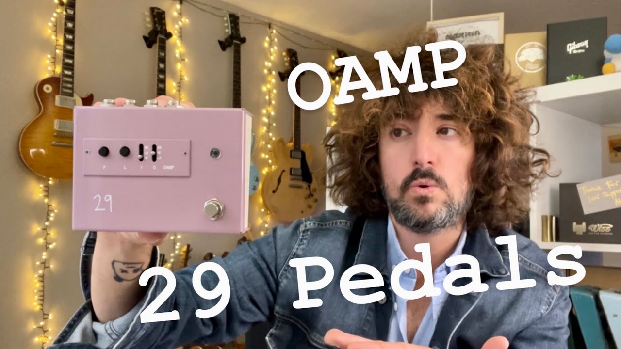 Probando el OAmp de 29 pedals Onemorepedal