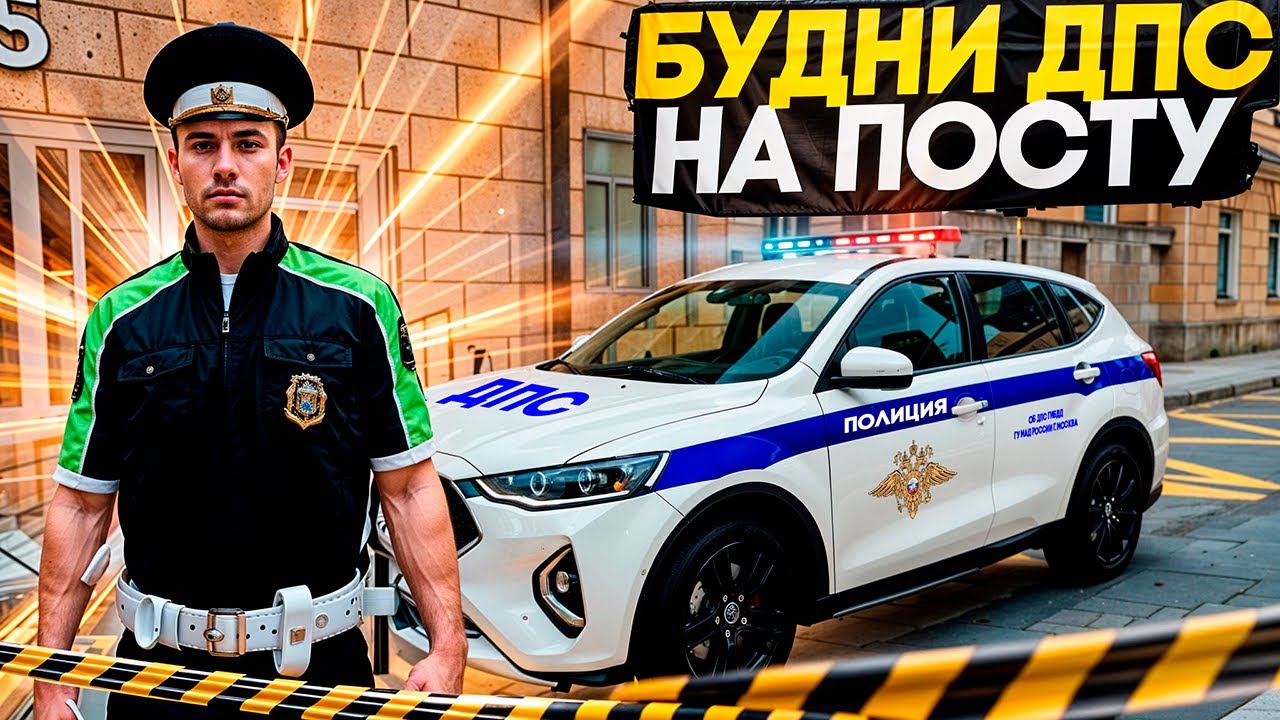 БУДНИ ДПС НА ПОСТУ GTA 5 | RMRP Арбат - Криминальная Москва #rmrp #рекомендации