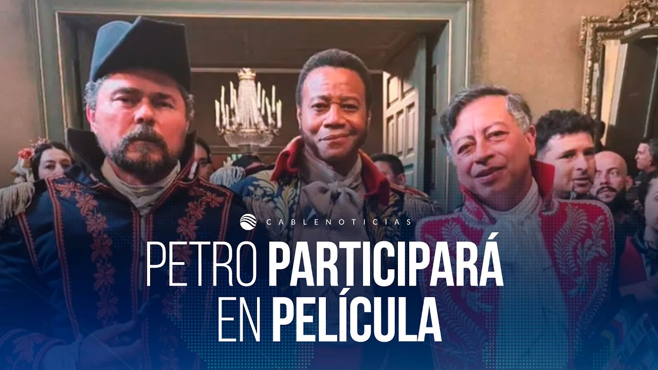 Polémica por participación del presidente Gustavo Petro en una película financiada por el Gobierno