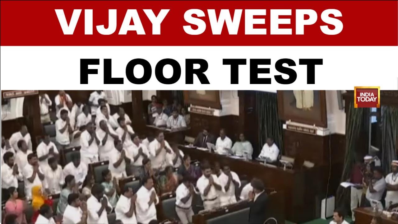 Blockbuster Win For TVK&rsquo;s Vijay As Tamil Nadu Assembly Trust Vote Ends In Massive 144-22 Victory