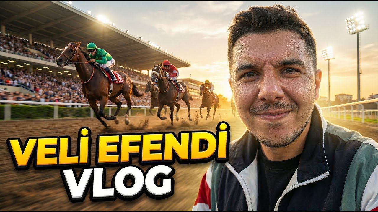 Veli Efendi Hipodromu Vlog: Gece Yarışı + Gündüz Yarışı Deneyimi! 🐎✨