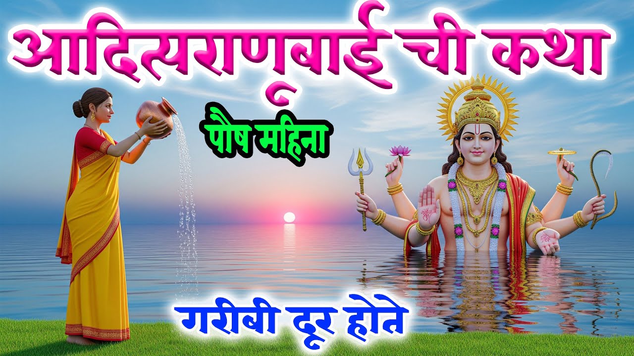 पौष रविवार आदित्यराणूबाई ची कहाणी ऐकल्याने गरीबी दूर होते | सूर्य देव कथा