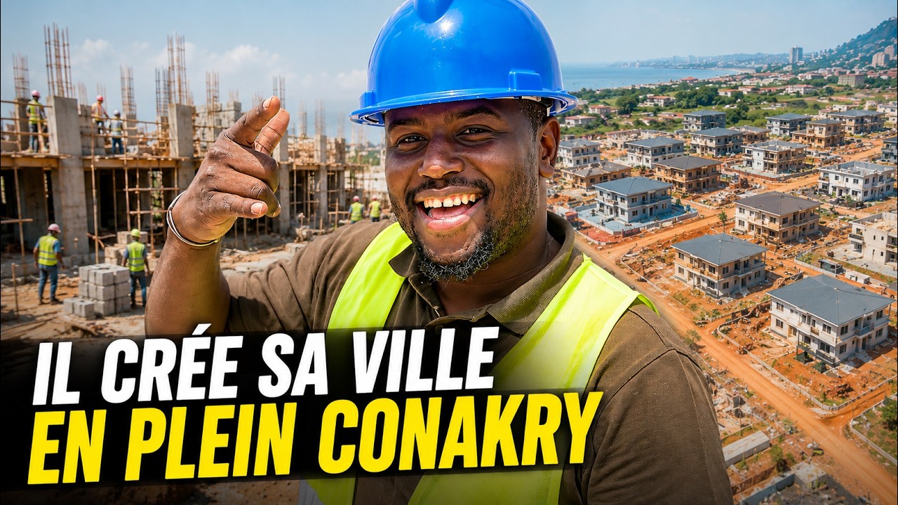 IL CONSTRUIT SA PROPRE VILLE AU CŒUR DE CONAKRY… UNE FOLIE ?