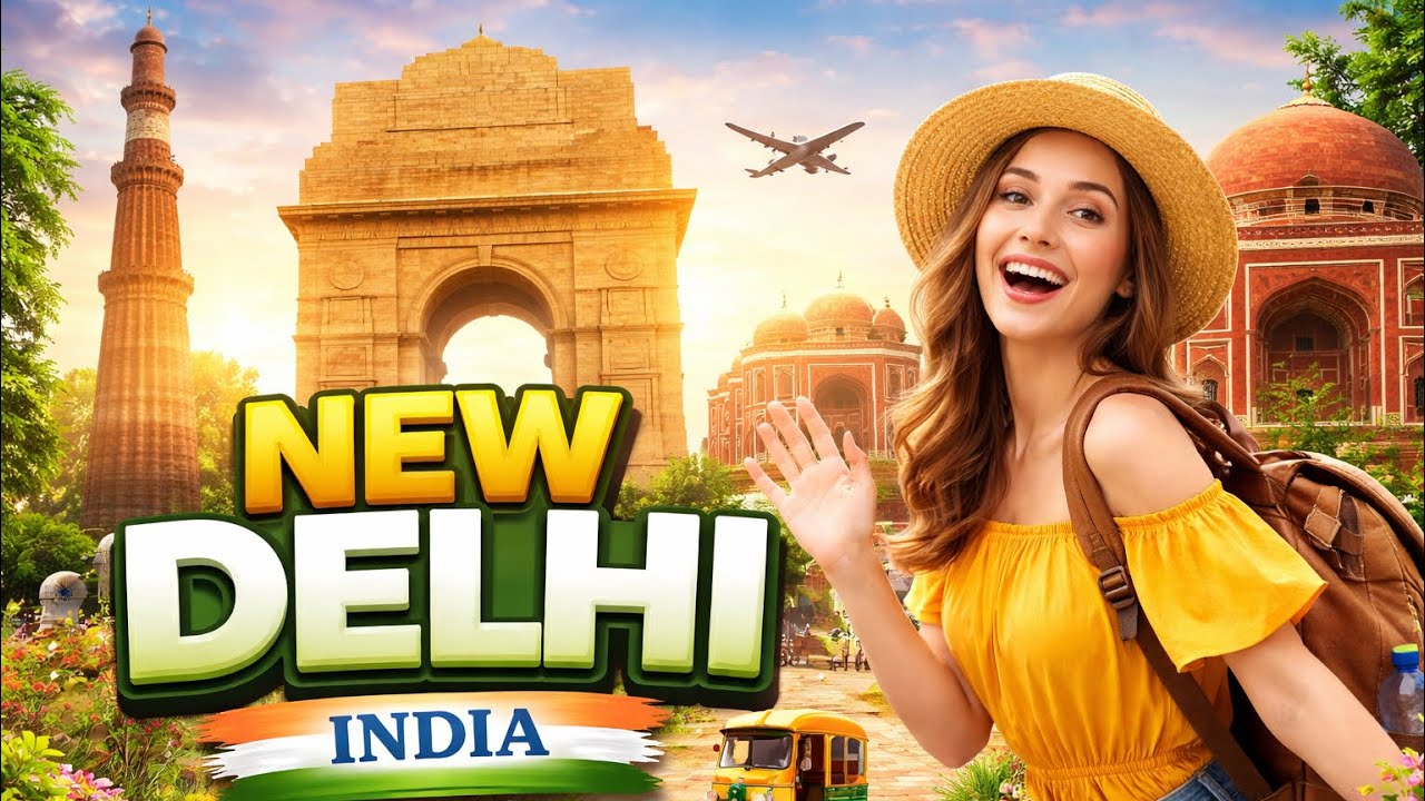New Delhi, India🇮🇳A Complete Travel Guide to the Heart of India #NewDelhi#India#DelhiTourism#travel 