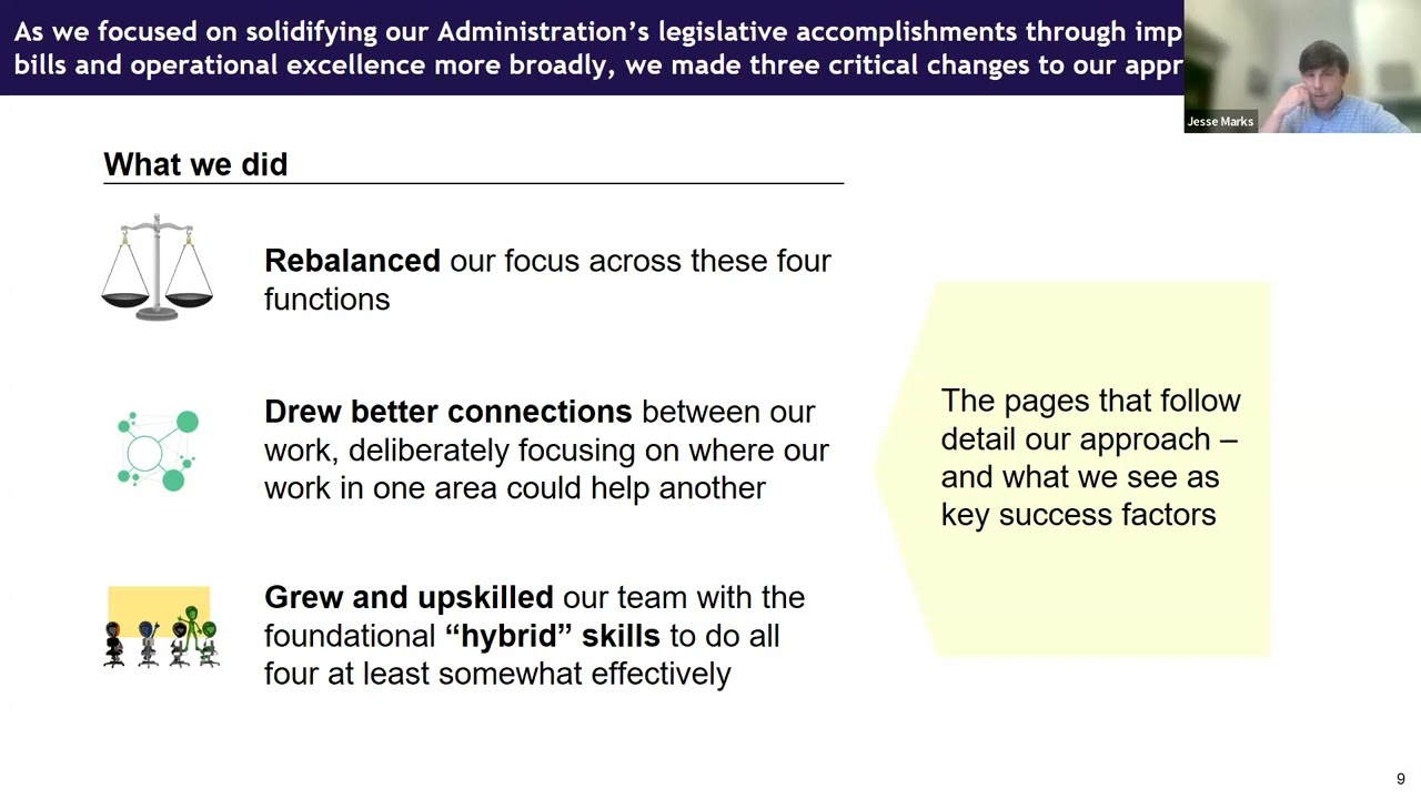 A Model for State Government “Operators”: Colorado’s Governor’s Office of Operations