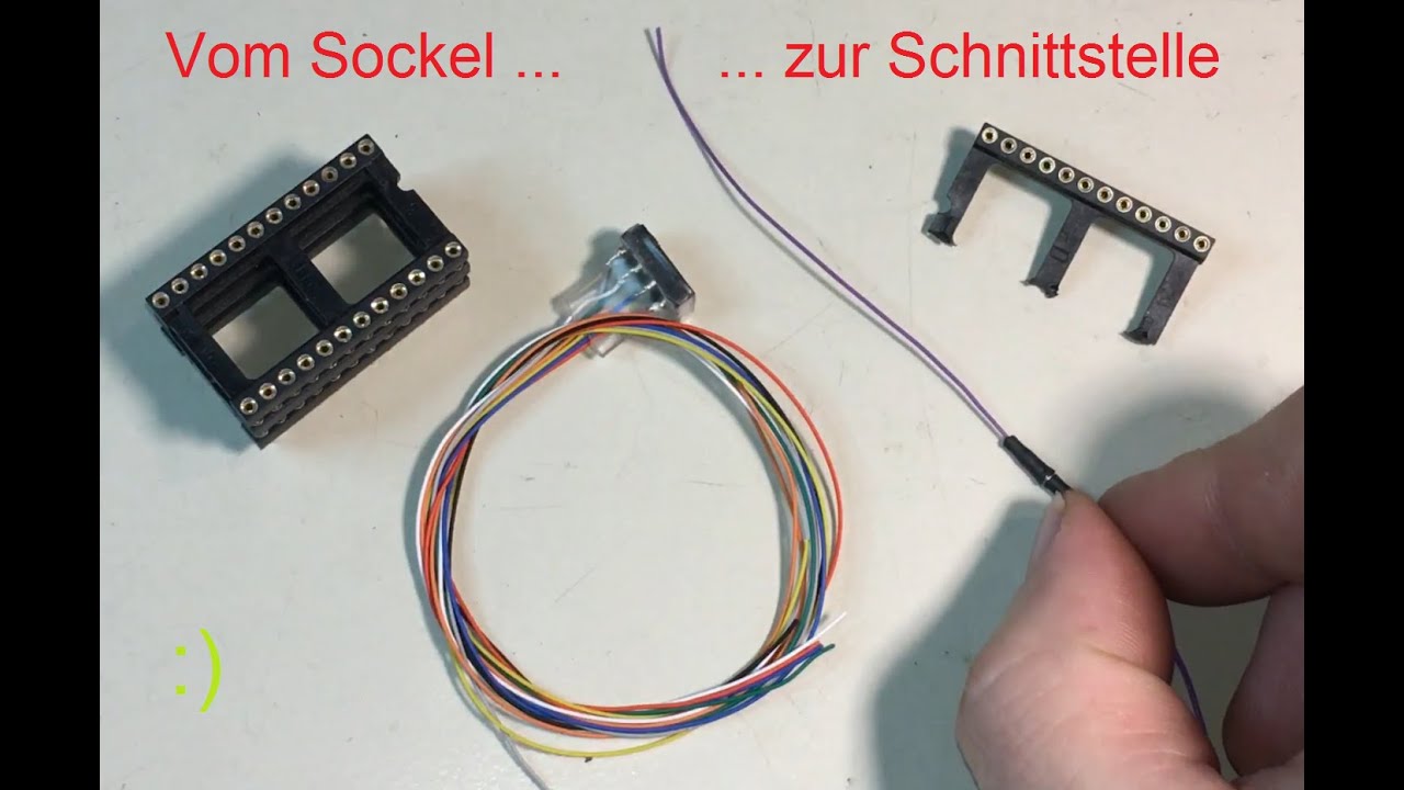 8-Pol Schnittstelle (NEM652) und steckbaren Verbinder selbst herstellen (MBWS Tipps und Tricks #39)