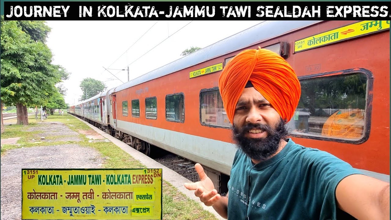 Varanasi To Ludhiana Journey In 13151 Kolkata-Jammu Tawi Express...*Kitni Slow Hai Ye Train*