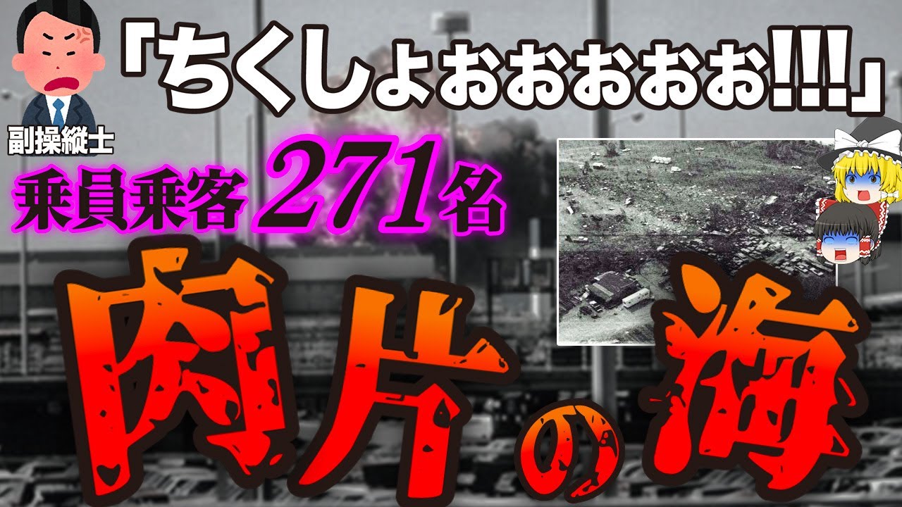 【ゆっくり解説】「あれ」がポロリして炎の雨が降り注ぐ最悪の結末に…わずか31秒でアメリカ史上最大の犠牲者を出した悲惨すぎる飛行機事故「アメリカン航空191便墜落事故」