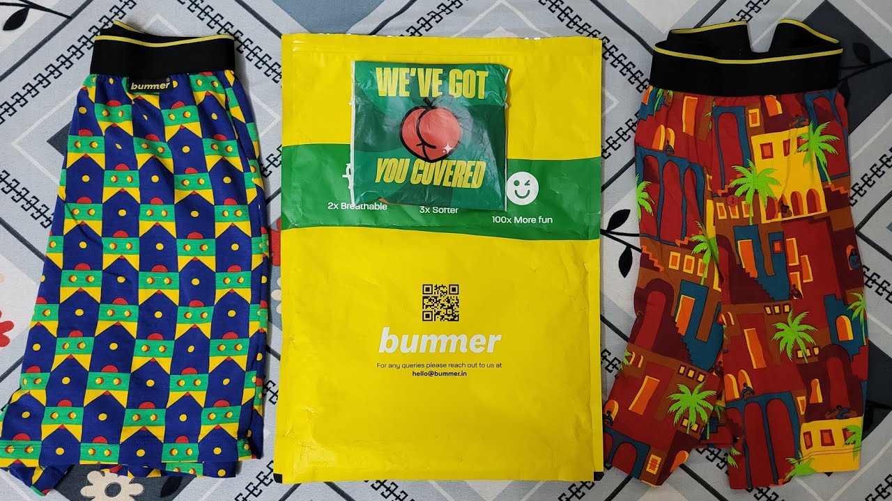 Bummer Men's Printed Micro Modal Boxers Underwear Unboxing & Review | Ultra Soft & Breathable? 🩳