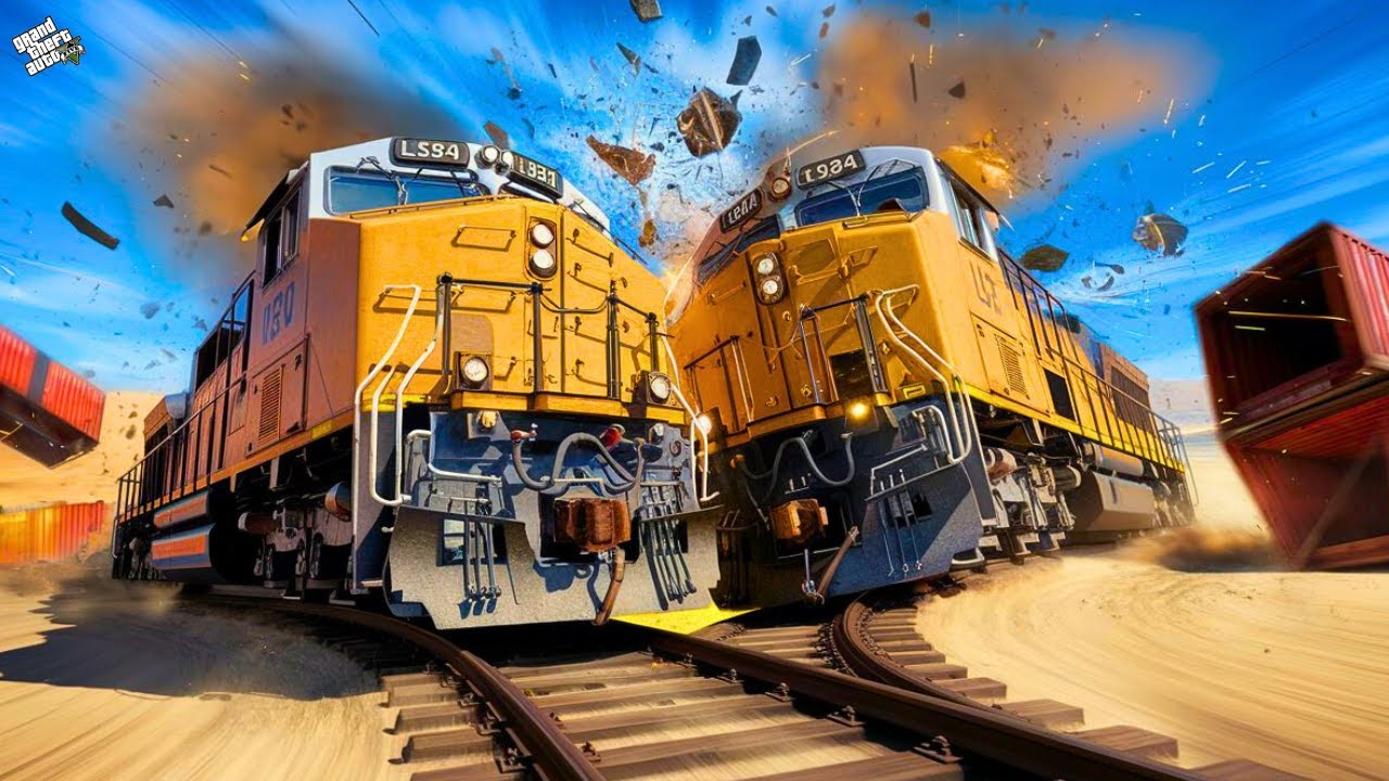 CAN I STOP THE TRAIN (PART 5) ?? ⚠️⚠️ @TechnoGamerzOfficial