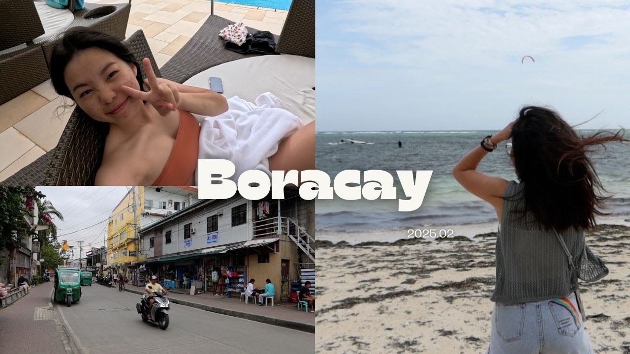 Philippines Vlog | 長灘島陰天篇 x 吃飽睡好躺滿 x 愛死我的住宿！w/君寶