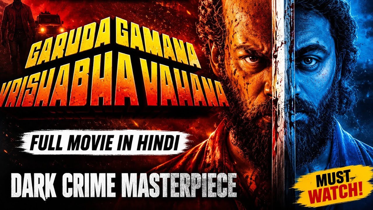 Garuda Gamana Vrishabha Vahana Full Movie  in Hindi | Dark Crime Masterpiece 🔥