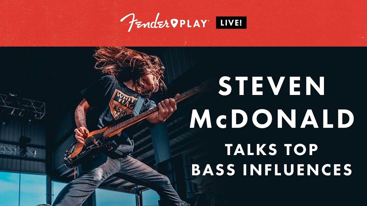 Fender Play LIVE: Steven McDonald Talks Top Bass Influences | Fender Play | Fender