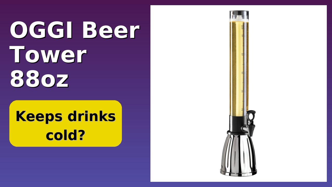 REVIEW (2026): OGGI Beer Tower 88oz. ESSENTIAL details.