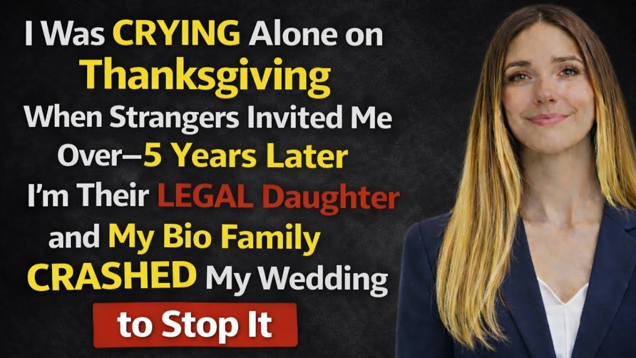 I Was CRYING Alone on Thanksgiving When Strangers Invited Me Over 5 Years Later I'm Their LEGAL...