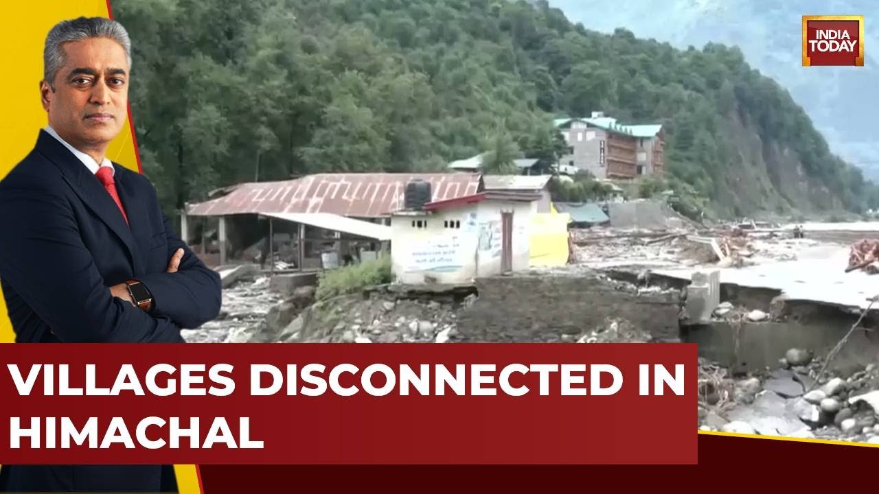 Ground Report: Roads Washed Away, Villages Disconnected, People Stranded In Himachal