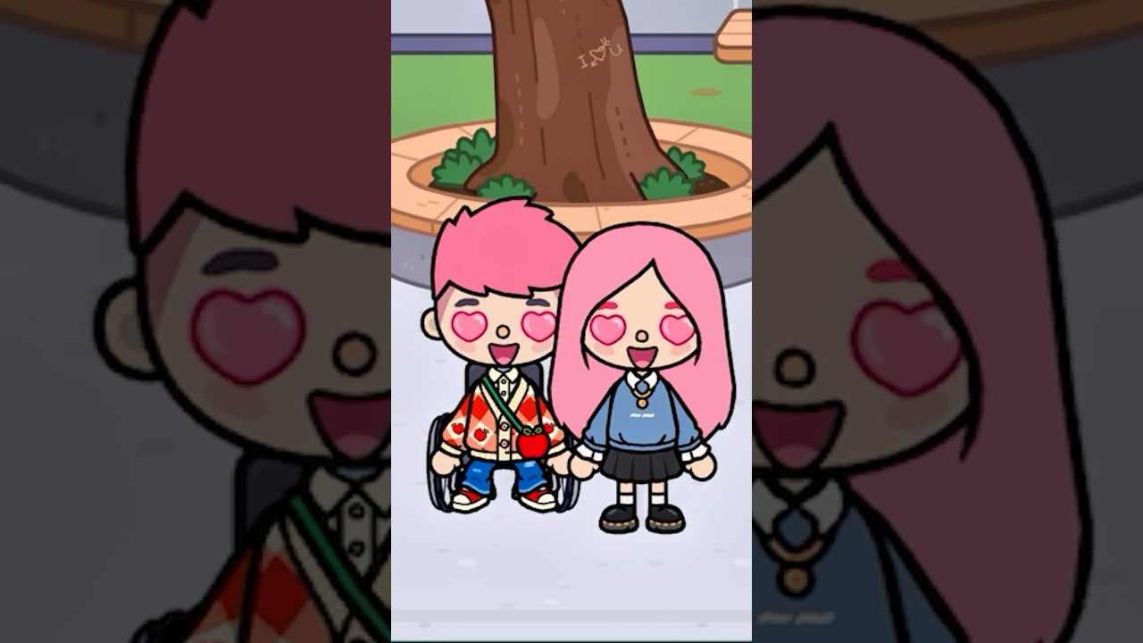 toca world I didn't love my little sweetheart 🙄 I love my big boyfriend ❤️✨