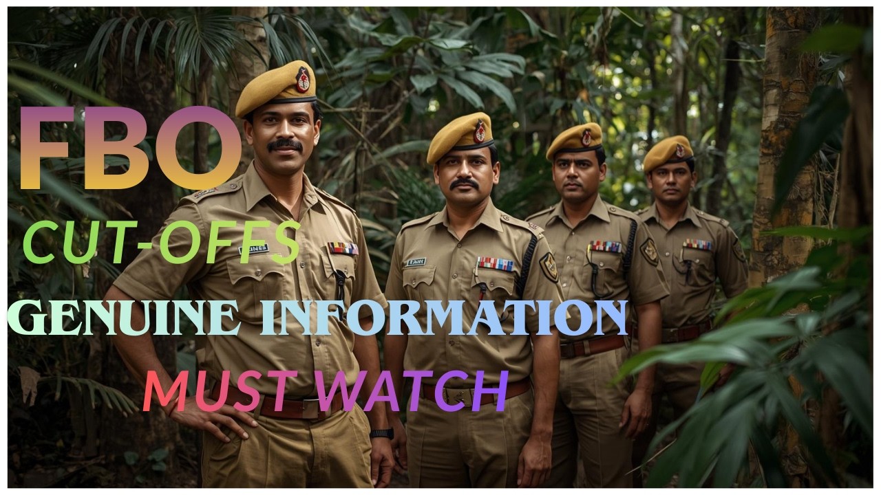 FBO CUT-OFF Trends @ must watch its useful  for every aspirant........