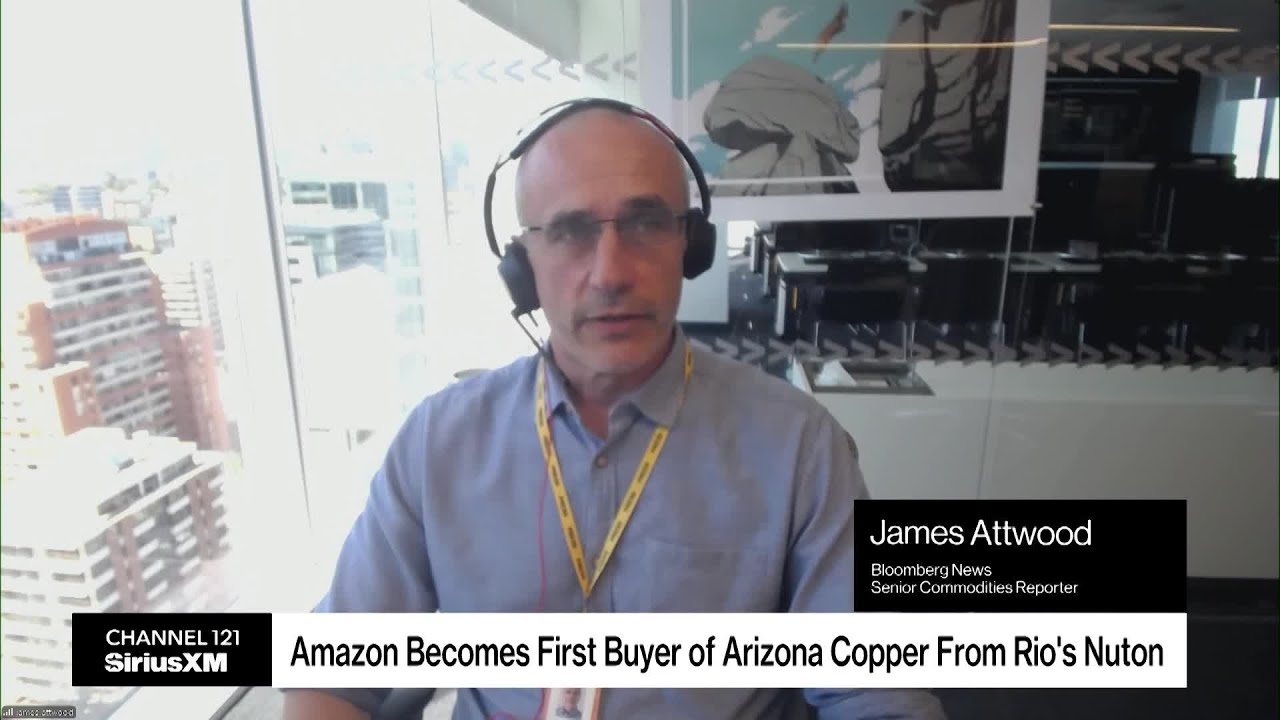 Amazon Becomes First Buyer of Arizona Copper Made by Rio’s Nuton