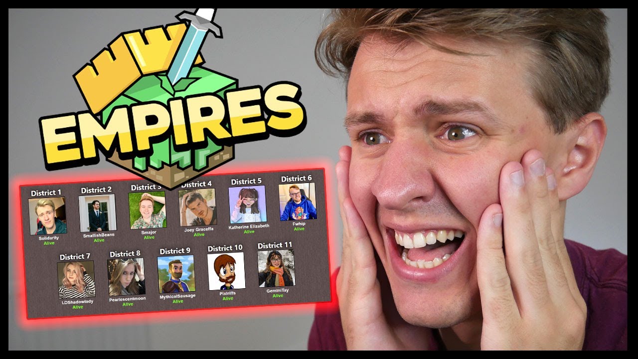 I Put The EMPIRES SMP YouTubers In A Hunger Games And This Happened..