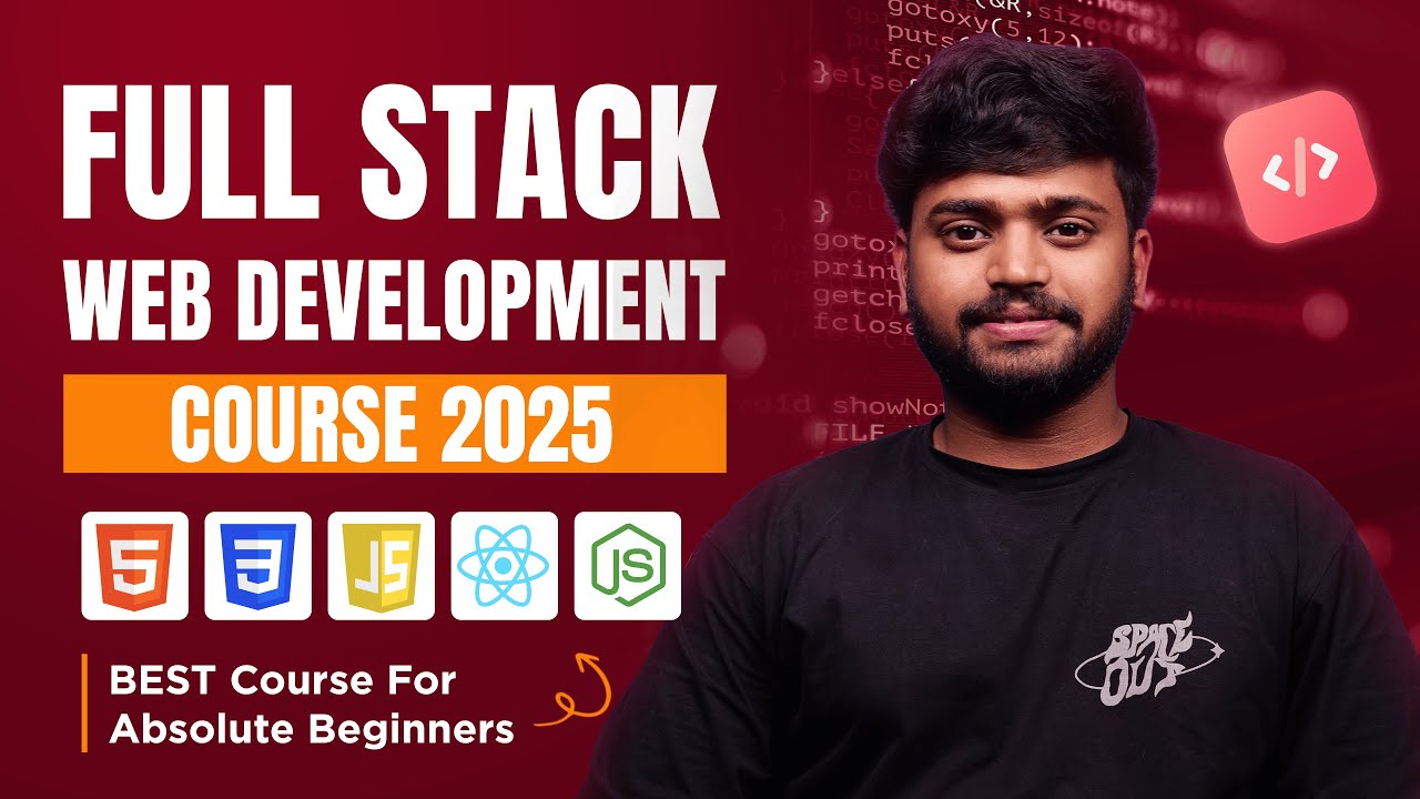 Full Stack Web Development Full Course (2025) | COMPLETE Web Development Course | Intellipaat