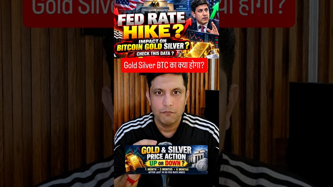 FED RATE HIKE & IMPACT ON BITCOIN, GOLD & SILVER? MORE CRASH COMING? WHAT DOES THE DATA SAY?