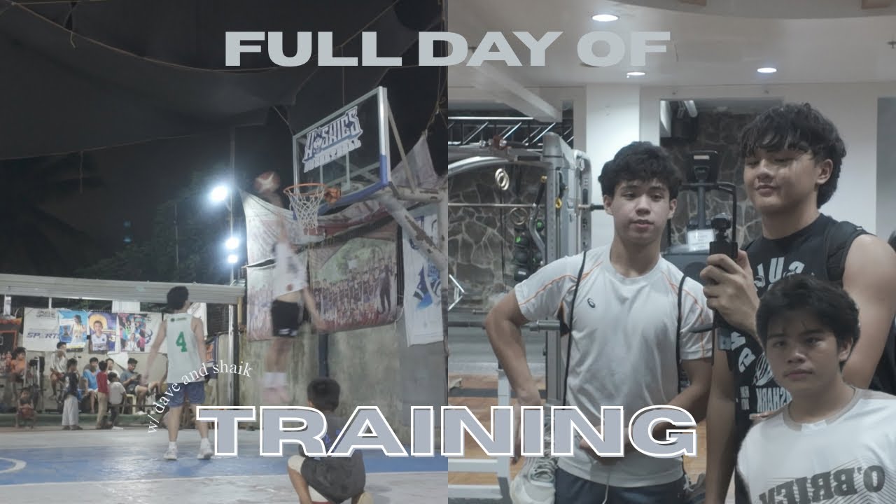 FULL DAY OF TRAINING (Basketball Skills & Leg Day w/ trio)