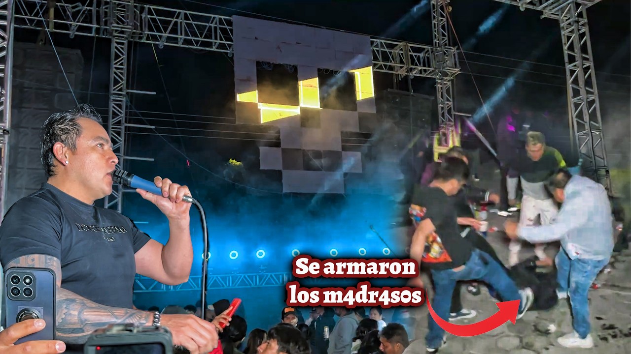 🔥ESTO PASO CUANDO SONIDO TIMBAL TOCABA LA CUMBIA DE LOS NIÑOS POBRES TEACALCO TLAX 17 FEBRERO 2026 