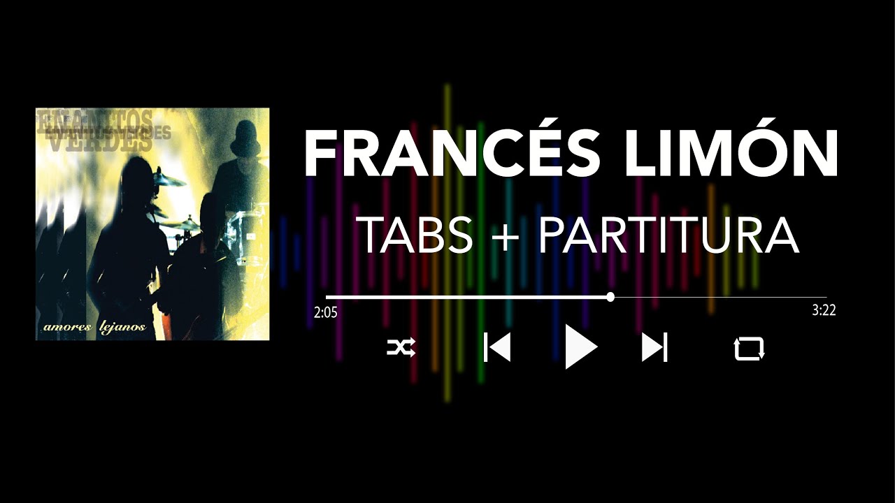 Enanitos Verdes - Francés Limón (Bass Cover/Tabs + Partitura + Acordes)