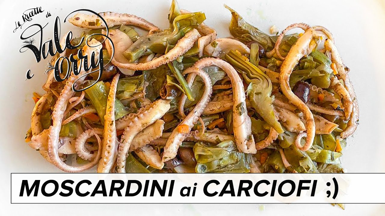 MOSCARDINI con CARCIOFI | Ricetta Tradizionale Tenerissima dai Sapori Veri 🥂
