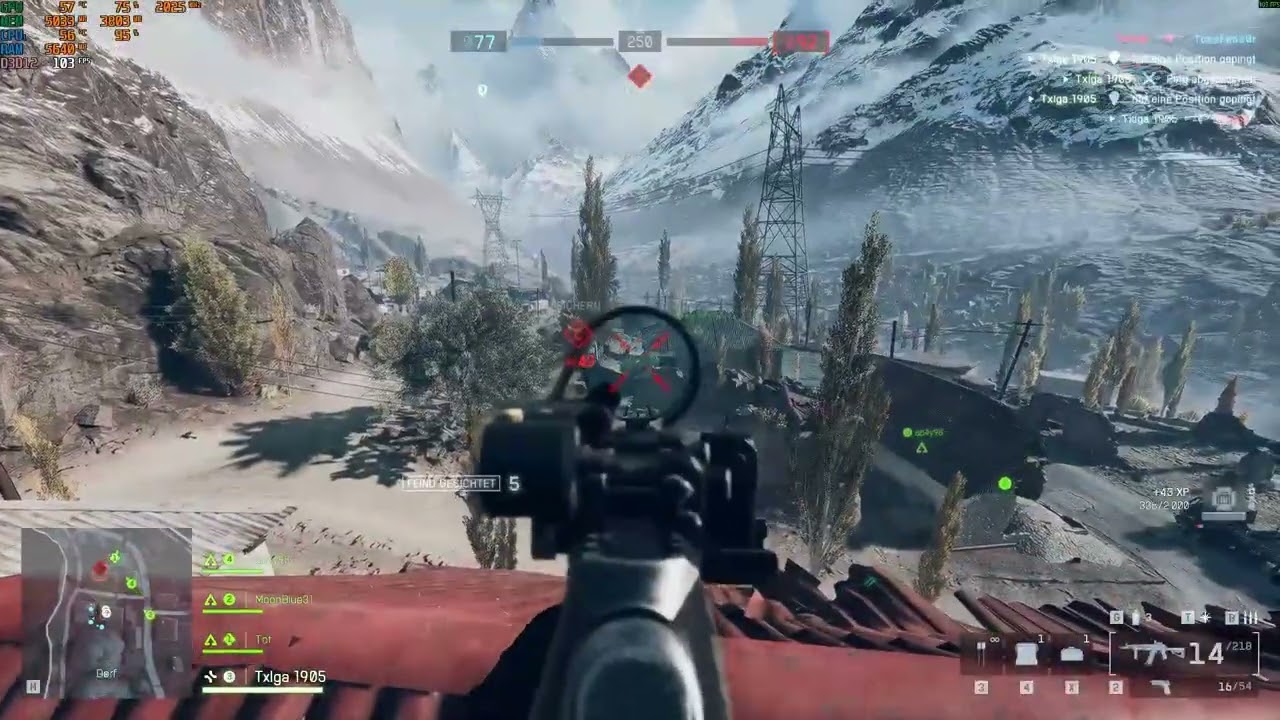 Battlefield 6 - RTX 3060 (OC) - 1080p - Ryzen 3600 - 48GB RAM - Beta Benchmark