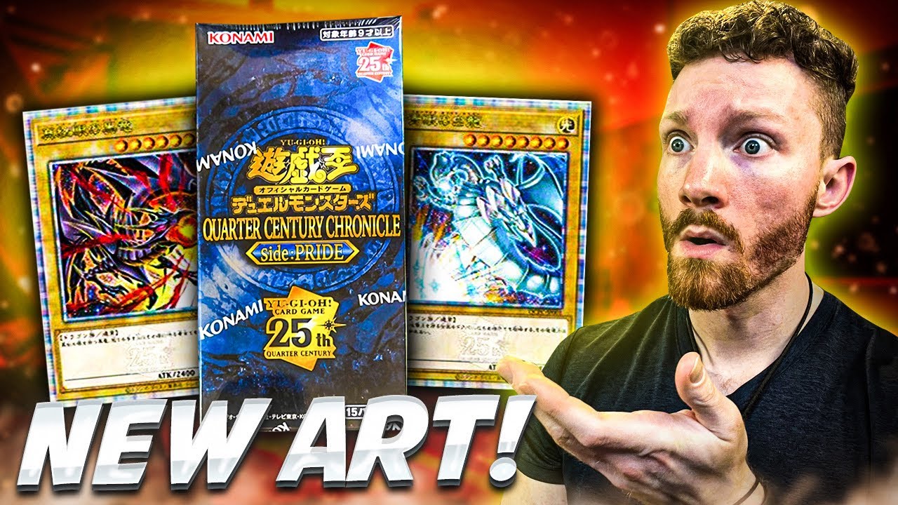NEW Insane Artworks for Red-Eyes and Blue-Eyes from Yugioh Quarter Century Chronicle Pride!