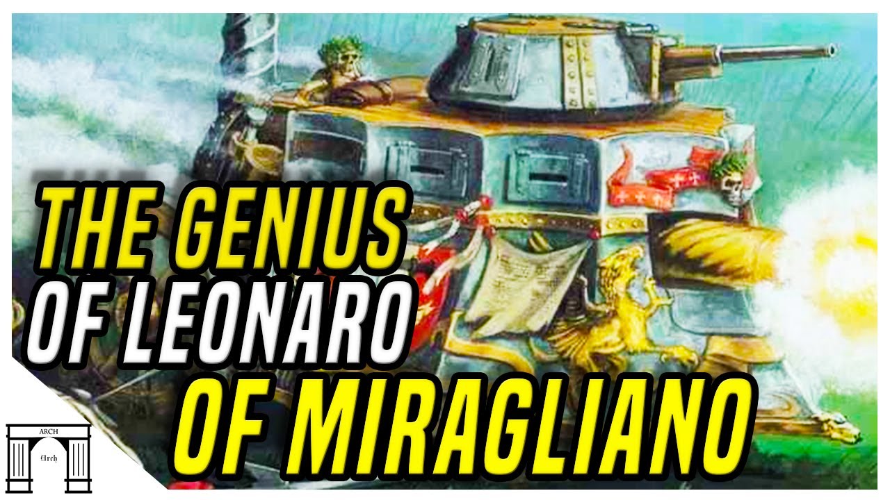The Genius Of Leonardo Of Miragliano And His Brilliant Steam Tank! Warhammer Fantasy lore