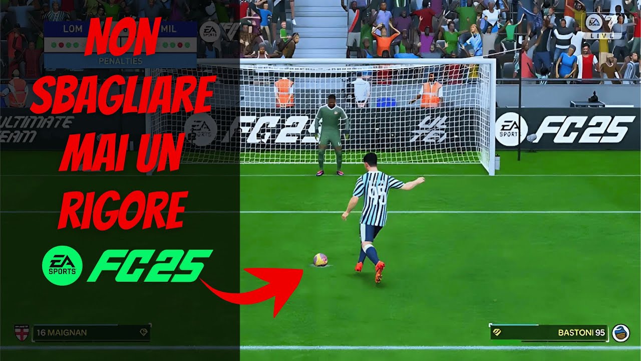 Come calciare un rigore e segnare sempre FC 25 - Consiglio veloce e facile